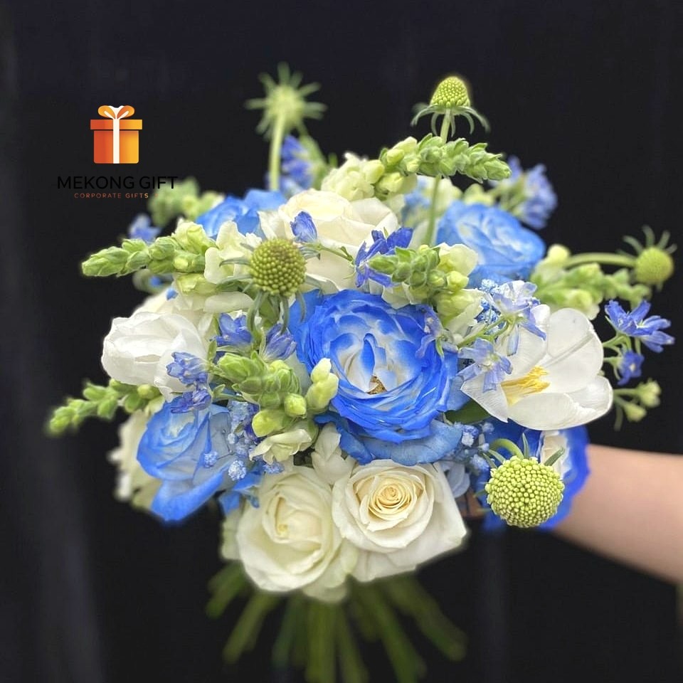 Đặt Hoa Cưới Tông Xanh – Tinh Tế, Sang Trọng Cho Ngày Vui